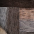thumbnail image 5 of Rugsotic Carpets Handmade Rugs Hand Knotted Loom Rectangle 9'x12' Dark Brown Beige Wool for Indoor Use, 5 of 9