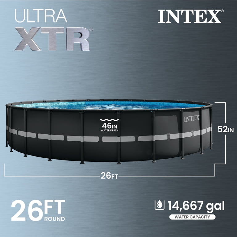 Intex Ultra XTR Pool Set, 26'x52', Above Ground, w/ Steel Frame