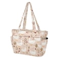 thumbnail image 2 of FORMRS Tote Bag for Women Quilted Large Capacity Travel Work Carry On Shoulder Handbag, Cartoon Goose Pattern, 2 of 7