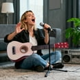 thumbnail image 3 of SgJHXb Guitare Acoustique en Bois 21 Pouces Adaptée aux Débutants pour Instrument de Musique Portable pour Garçons Facile à Jouer avec Action à Faible Corde pour Design avec Haute Qualité Sonore (5 Styles), 3 of 3