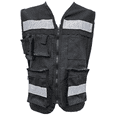 thumbnail image 2 of Chaleco Industrial Brigadista Con Reflejante Textil Costados Abiertos, 2 of 4
