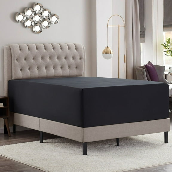 18" - 21" Extra Deep Pocket Fitted Sheet Elastic Corner Straps Fitted Sheets