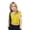 Yellow, variant on FAHXNVB Girls Crewneck Oversized T-Shirts Short Sleeve Keyhole Back Kids Casual Summer Color Block Tees Tops Fashion Sports Shirts 4-14 Years