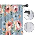 thumbnail image 4 of Blackout Kids Curtains,Pioneer Flower Floral Print Pattern Childrens Insulated Curtains Set Of 2,Bedroom Essentials,Toddler Room Decor 52"x63", 4 of 5
