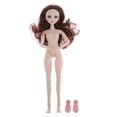 thumbnail image 3 of Muñeca articuda flexible de 36 26 articucione parte cuerpo desnudo, 3D, piel bnca con para niño muñeca pers B-6 Hugo Cuerpo de muñeca BJD, 3 of 9