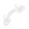thumbnail image 3 of Halloween vampiro dientes silicona blanco afilado estiramiento vampiro colmillos Prop Ndcxsfigh Nuevos Originales, 3 of 4