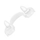 thumbnail image 4 of Halloween vampiro dientes silicona blanco afilado estiramiento vampiro colmillos Prop Likrtyny Para estrenar, 4 of 5