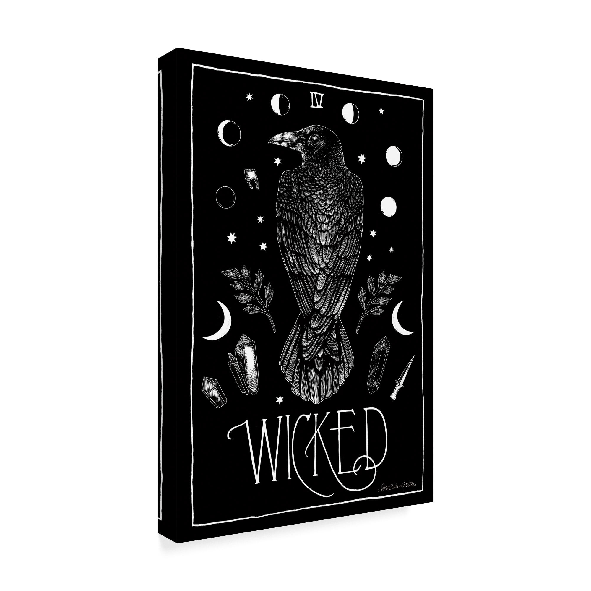 Trademark Fine Art 'All Hallows Eve IV' Canvas Art by Sara Zieve Miller