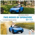 thumbnail image 6 of Pinypikaka 12V Ride on Sports Car for Kids Battery Powered Car Ride on Toy with Remote Control, Horn, Softly Start, LED Lights, Music, USB, Electric Vehicle for Boys Girls, 6 of 7