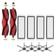 thumbnail image 3 of Roller Brush Side Brush Filter Replacement Accessories Compatible With S5 Max S50 S55 S6 S6 Pure Vacuum Cleaner, 3 of 5