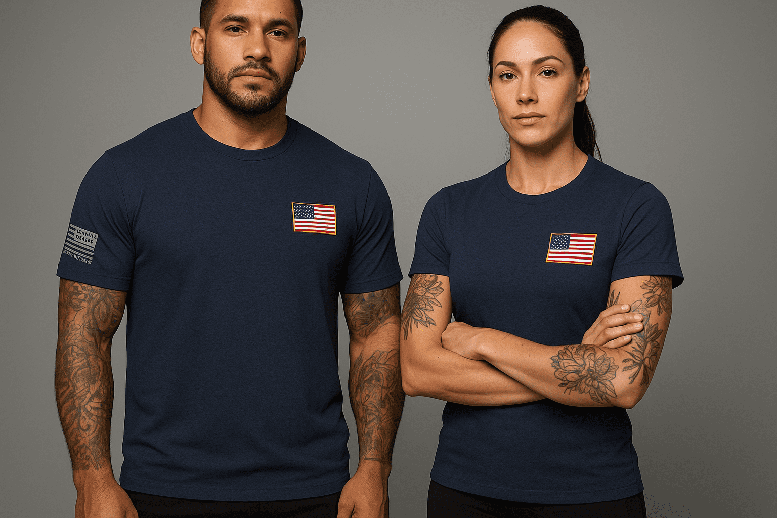 Rags of Honor All Gender Short Sleeve Patriotic USA Line Flag Graphic Tee Shirt, Mens Sizes S-5XL