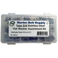 thumbnail image 2 of Type 316 Stainless Steel Flat Washer Assortment Kit Marine Grade Stainless, 2 of 3