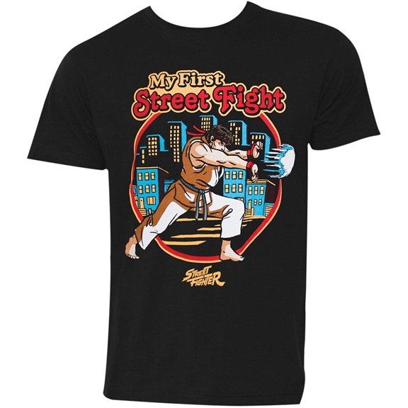 Street Fighter Men's My First Street Fight T-Shirt 3XL