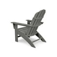 thumbnail image 5 of POLYWOOD Vineyard Curveback Outdoor Adirondack Chair in Black, 5 of 5