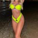thumbnail image 2 of Conjunto de bikini para mujer, traje de baño, ropa de playa de verano para mujer Verde, 2 of 9