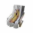 thumbnail image 3 of Music Soft Flannel Fleece Throw Blanket, Performance of a Guitarist Playing on Big Guitar with Floral Ornaments, Cozy Plush for Indoor and Outdoor Use, 50" x 60", Mustard and Multicolor, by Ambesonne, 3 of 5