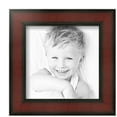 thumbnail image 2 of ArtToFrames 8" x 8" Honors Mahogany Picture Frame, 8x8 inch Brown Wood Poster Frame (WOM-5155), 4 Pack, 2 of 6