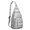 Beige, variant on Boho Tribal Sling Backpack – Crossbody Chest Bag