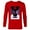 New Red, variant on Marvel Spider-Man: Across the Spider-Verse Theatrical Poster - Long Sleeve T-Shirt for Men - Customized-Athletic Heather