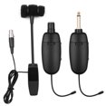 thumbnail image 3 of Sistema de Micrófono Inalámbrico UHF Profesional con Clip, Incluye Receptor, Transmisor, Cable USB y Bolsa de Transporte, Ideal para Amplificación de Instrumentos como Saxofón, Trompeta y Trombón,, 3 of 6