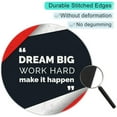 thumbnail image 5 of ITNRSIIET [20% Larger] Mouse Pad with Stitched Edge Premium-Textured Mouse Mat Waterproof Non-Slip Rubber Base Round, 5 of 5