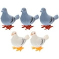 thumbnail image 3 of GAXIRE 5 juguetes de cuerda con forma de paloma, juguetes de simulación de paloma, suministros para fiestas, recuerdos., 3 of 7