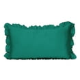 thumbnail image 1 of Vargottam Ruffled Pillow Sham King 36x20 Cotton Frill Pillow Cases Shabby Chic Farmhouse Decor Pillowcase, 1 of 7