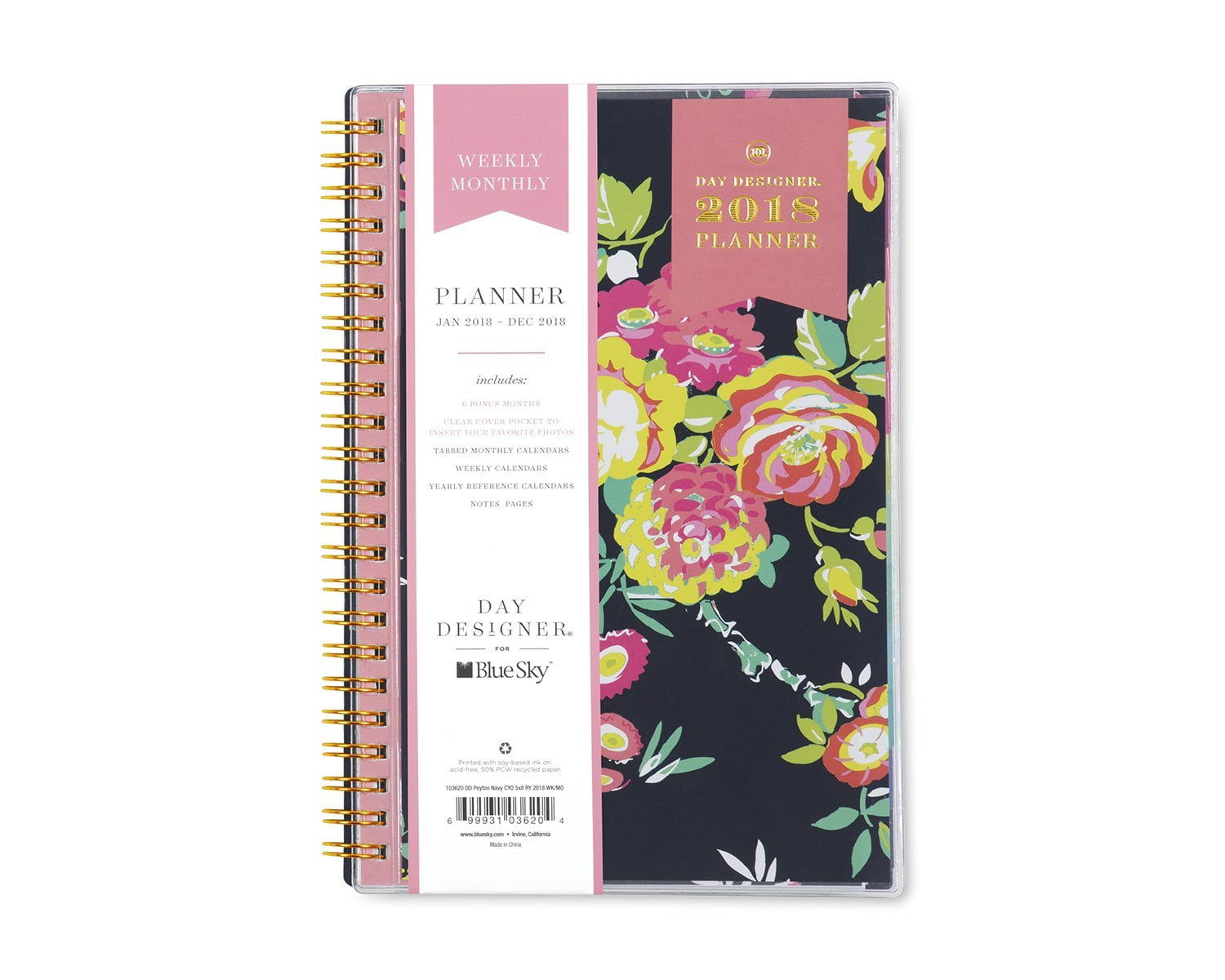 Buy Day Designer for Blue Sky 2019 Weekly & Monthly Planner, TwinWire