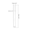thumbnail image 2 of Unique Bargains Lab Tube Plastic Round Base Test Tubes with Cork Stoppers 10 Pack 0.47x3.94inch, 2 of 5