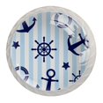 thumbnail image 1 of 4 Pcs Anchor Knobs for Kitchen Cabinet Cupboard Dresser Bookcase Drawer Pulls Handles Round Home Decor, 1 of 5