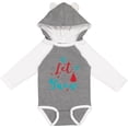 thumbnail image 3 of Inktastic Let It Snow, Snowflakes, Trees, Christmas, Xmas Boys or Girls Long Sleeve Baby Bodysuit, 3 of 5