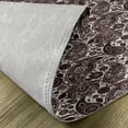 thumbnail image 5 of Ambesonne Ethnic Place Mats Set of 4, Traditional Folk Retro, Standard Size, Black Cream, 5 of 6