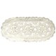 thumbnail image 1 of Camino de mesa de algodón hecho a mano – Mantel de ganchillo de encaje de tejido hueco de estilo campestre, elegante cubierta de tocador, perfecto para decoración rústica de granja, 11.81" x 27.56", 1 of 5