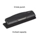 thumbnail image 2 of Hole Punch Staples Mini perforadora de 3 orificios, capacidad para 6 hojas, 2 of 6