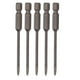 thumbnail image 1 of 5Pcs Cross Drill Bit 1/4in Hex Shank Tile Glass Ceramic Concrete Hole Opener Hard Alloy Tool3mm, 1 of 5