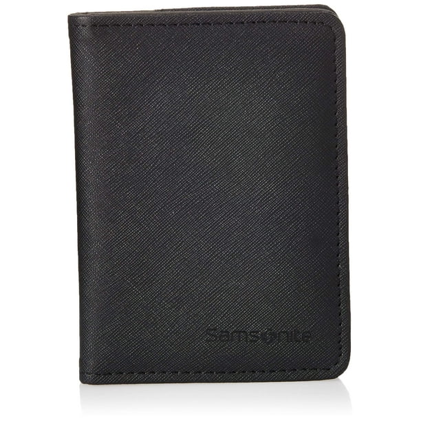 Cartera de pasaporte Samsonite RFID negra