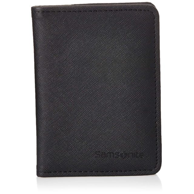 Cartera de pasaporte Samsonite RFID negra