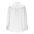 thumbnail image 6 of vigerkar Womens Shirts Long Sleeve Outdoor Sun Protection Quick Dry Hiking Shirts (White, S), 6 of 7
