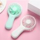 thumbnail image 3 of Blue Portable Mini Handheld Fan USB Rechargeable Fan, 3 of 5