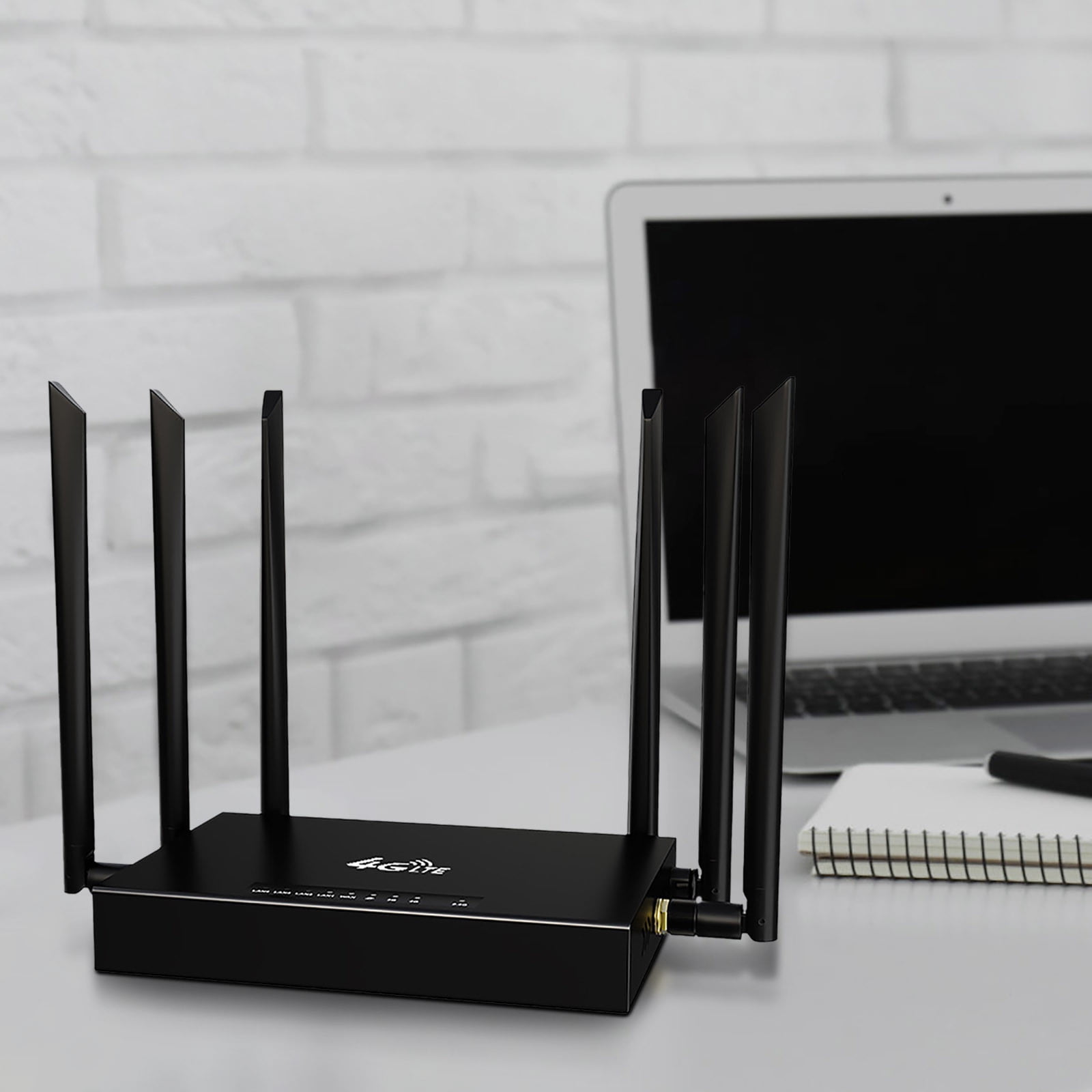 Iumwxz Wifi 6 Router Wireless Internet High Speed Smart Router with 6 Omnidirectional Antennas Plug and Play Christmas Ornaments Christmas home decor christmas clearance outdoors indoor