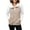 Khaki, variant on Cmfcve Plus Size Button V Neck Pullover Sweatshirts for Women Fashion Color Block Loose Fit Casual Long Sleeve Fall Shirts