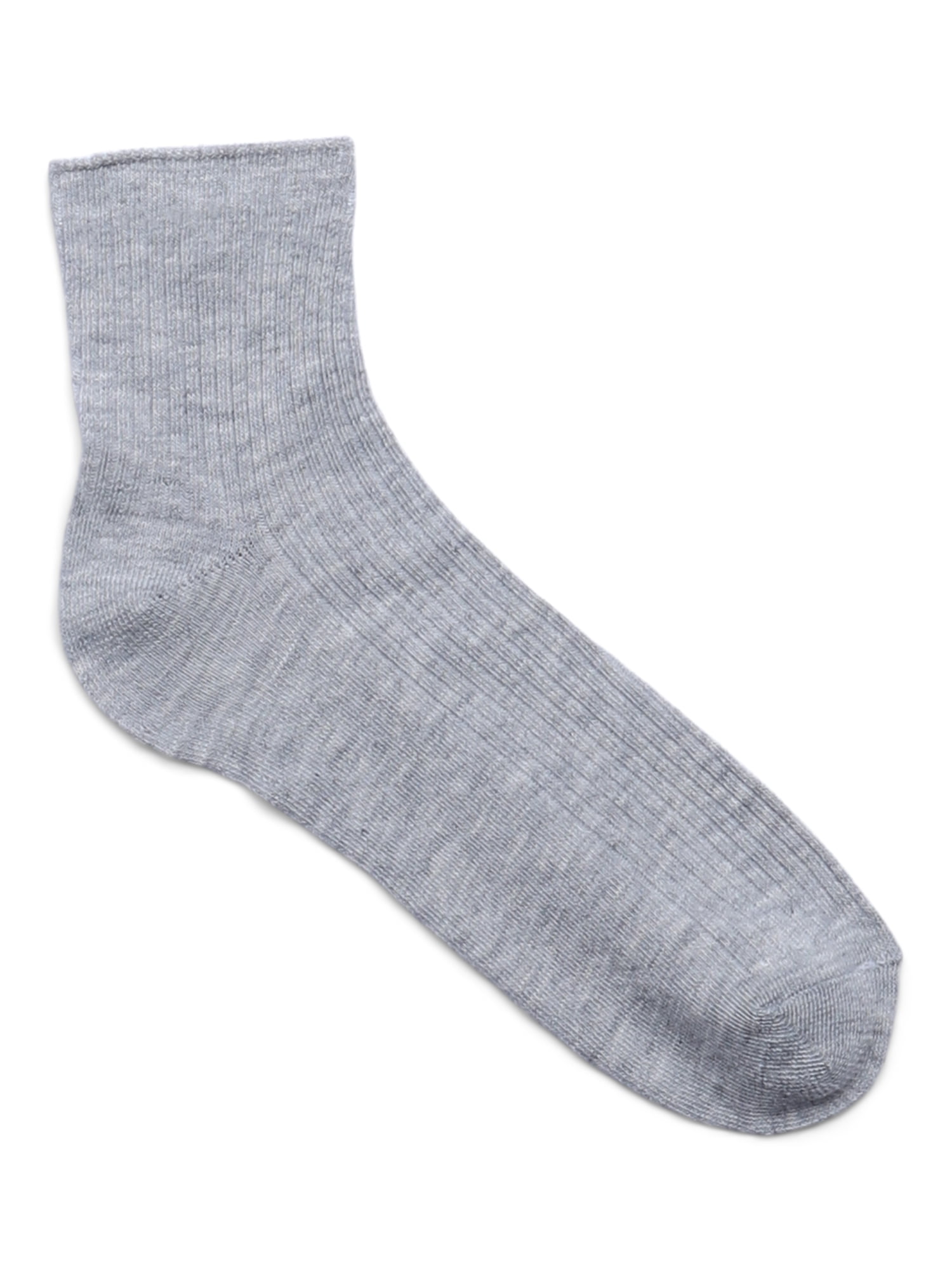 No Boundaries Ankle Socks, 3-Pack, Women's, Size 4-10