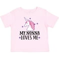thumbnail image 3 of Inktastic My Nonna Loves Me Unicorn Girls Baby T-Shirt, 3 of 5
