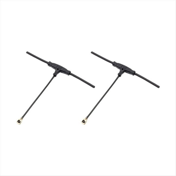 2 Antenas ELRS de 2,4 GHz, Antenas de Transmisión de Alta Velocidad de 40 mm para Modelos de Aviones de Control Remoto FPV A
