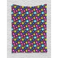 thumbnail image 1 of Colorful Tapestry, Doodle Style Lively Colored Daisy Blossoms Artistic Cheerful Fun Garden for Kids, Wall Hanging for Bedroom Living Room Dorm Decor, 60W X 80L Inches, Multicolor, by Ambesonne, 1 of 2
