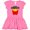Raspberry with Polka Dots, variant on Inktastic French Fries Powered by Fries Girls Toddler Dress