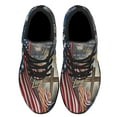 thumbnail image 2 of ChriStan Jesus We Will Serve The Lord American flag Shoes Sneakers Black Size 3.5, 2 of 7