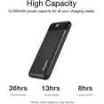 thumbnail image 2 of Power Bank Energizer 10000mAh Carga Rápida, Dual USB, Aprobado TSA, Compatible con Android, iPhone y Tablet, Portátil y Ligero, 2 of 4