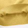 thumbnail image 2 of Jalioing Kids Crew Neck Sweaters Lightweight Solid Color Long Sleeve Cotton Knit Tops Fall Winter Casual Sweater Shirts, 2 of 5