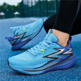thumbnail image 3 of Bolognifi Sneakers Men's Shoes Training Running Fashion Sports Fans - BLUE_11, 3 of 7